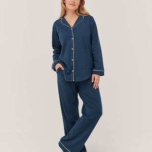 PACT All Ease Sleep Set in French Navy